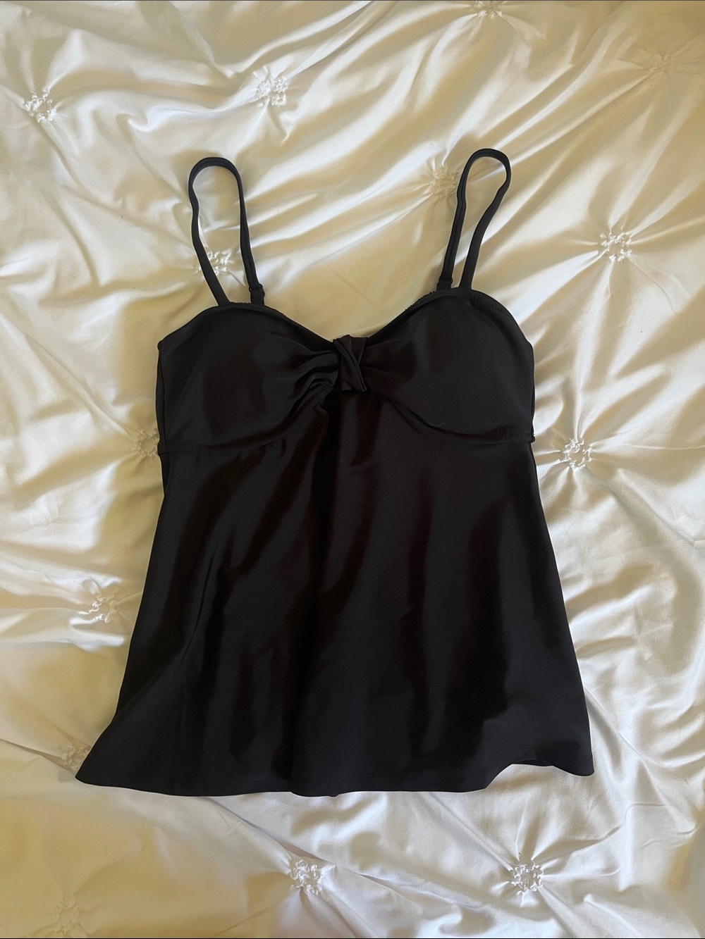 Old Navy Black Knot-Front Camisole